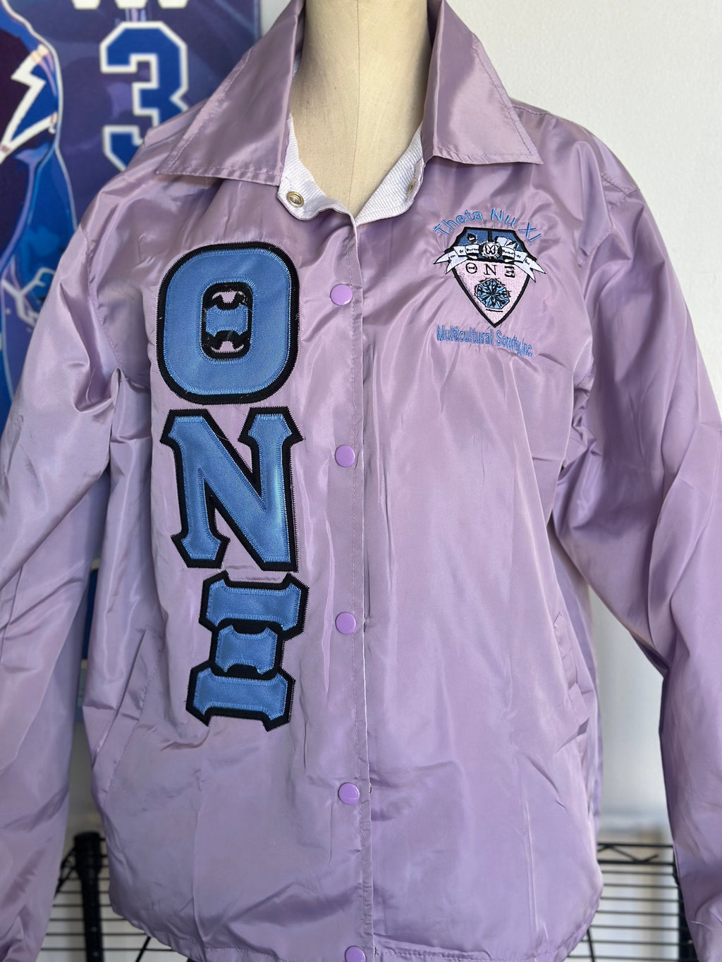 THETA NU XI - LINE JACKET