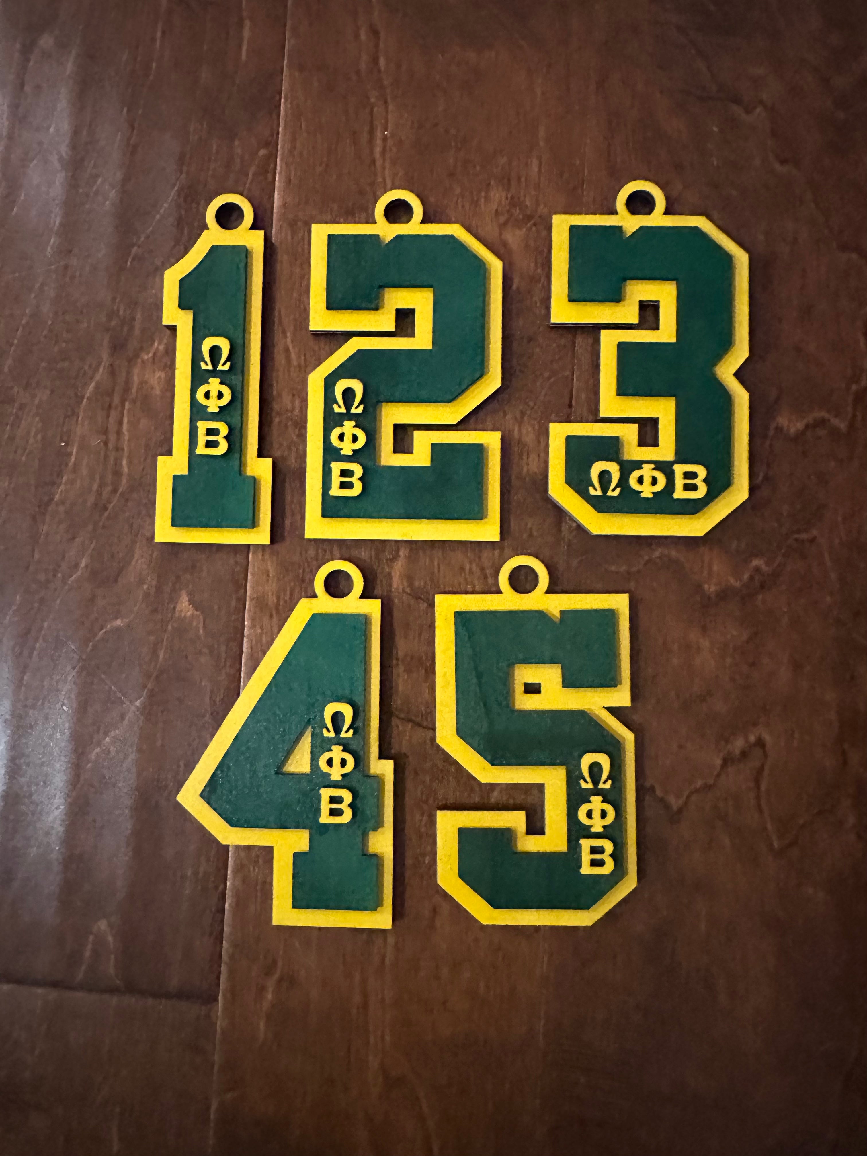 OMEGA PHI BETA - NUMBER TIKI