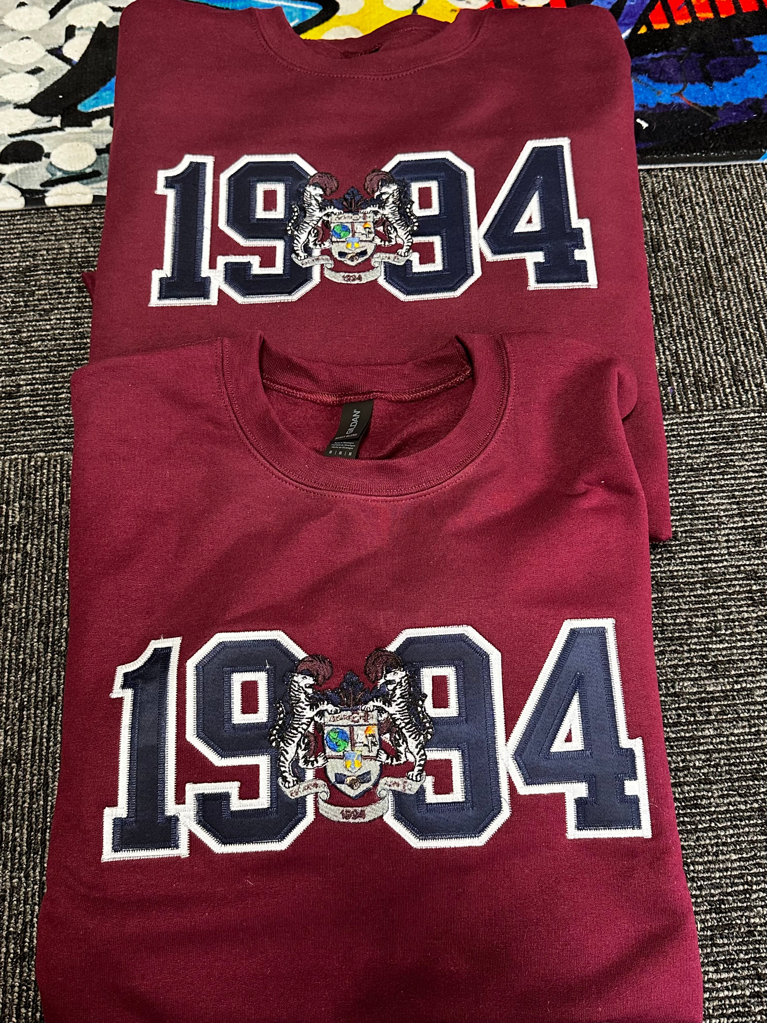 Delta Xi Phi - 1994 crewneck
