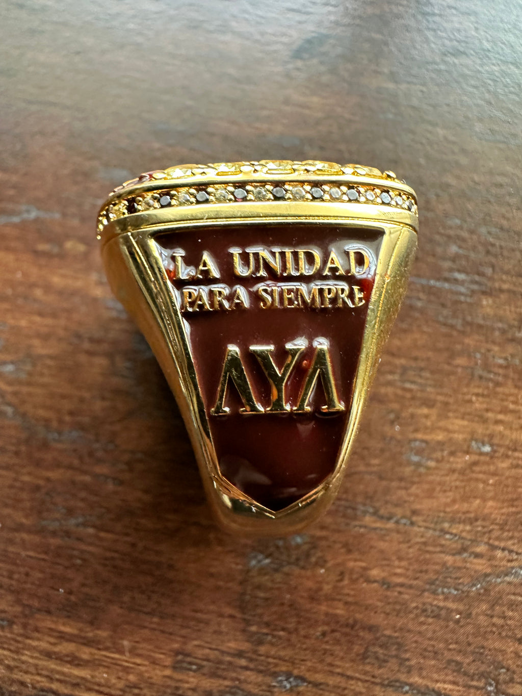 LAMBDA UPSILON LAMBDA - CHAMPIONSHIP RING