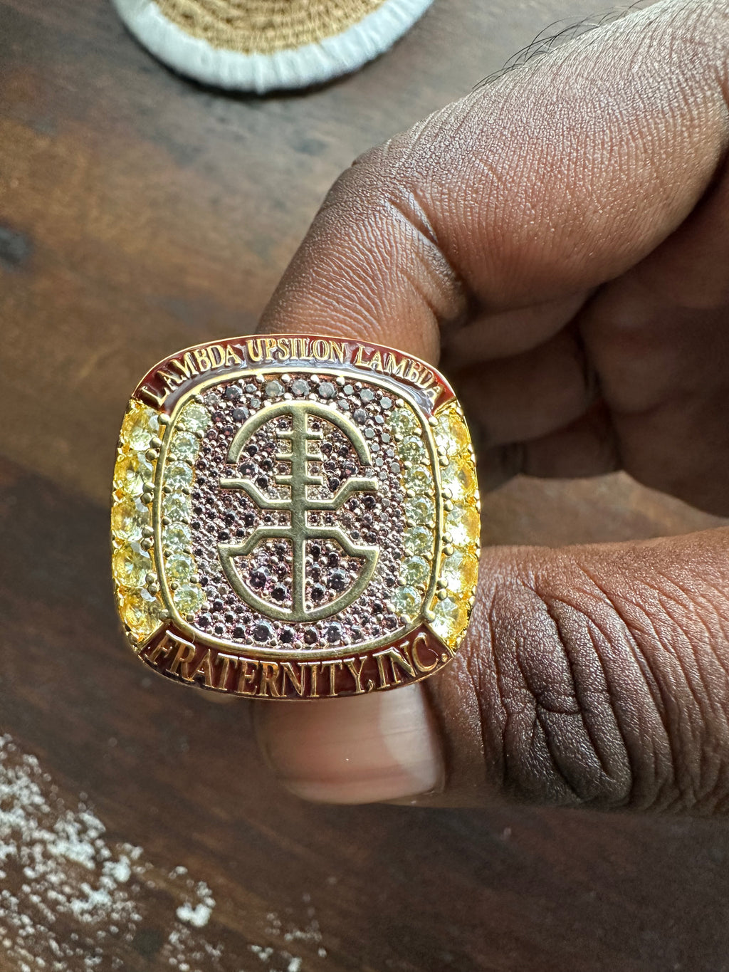 LAMBDA UPSILON LAMBDA - CHAMPIONSHIP RING