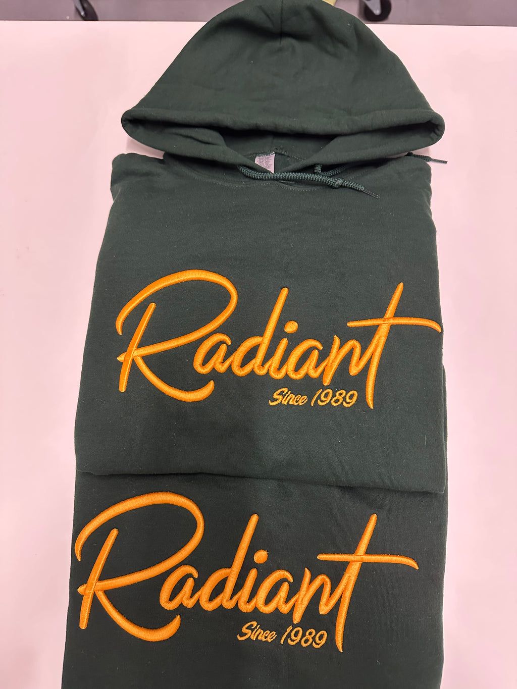 Omega Phi Beta “Radiant” 3d puff Hoodie