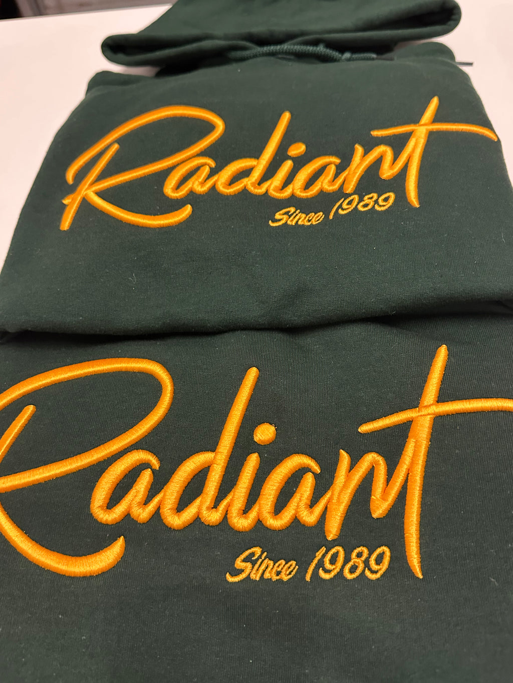 Omega Phi Beta “Radiant” 3d puff Hoodie