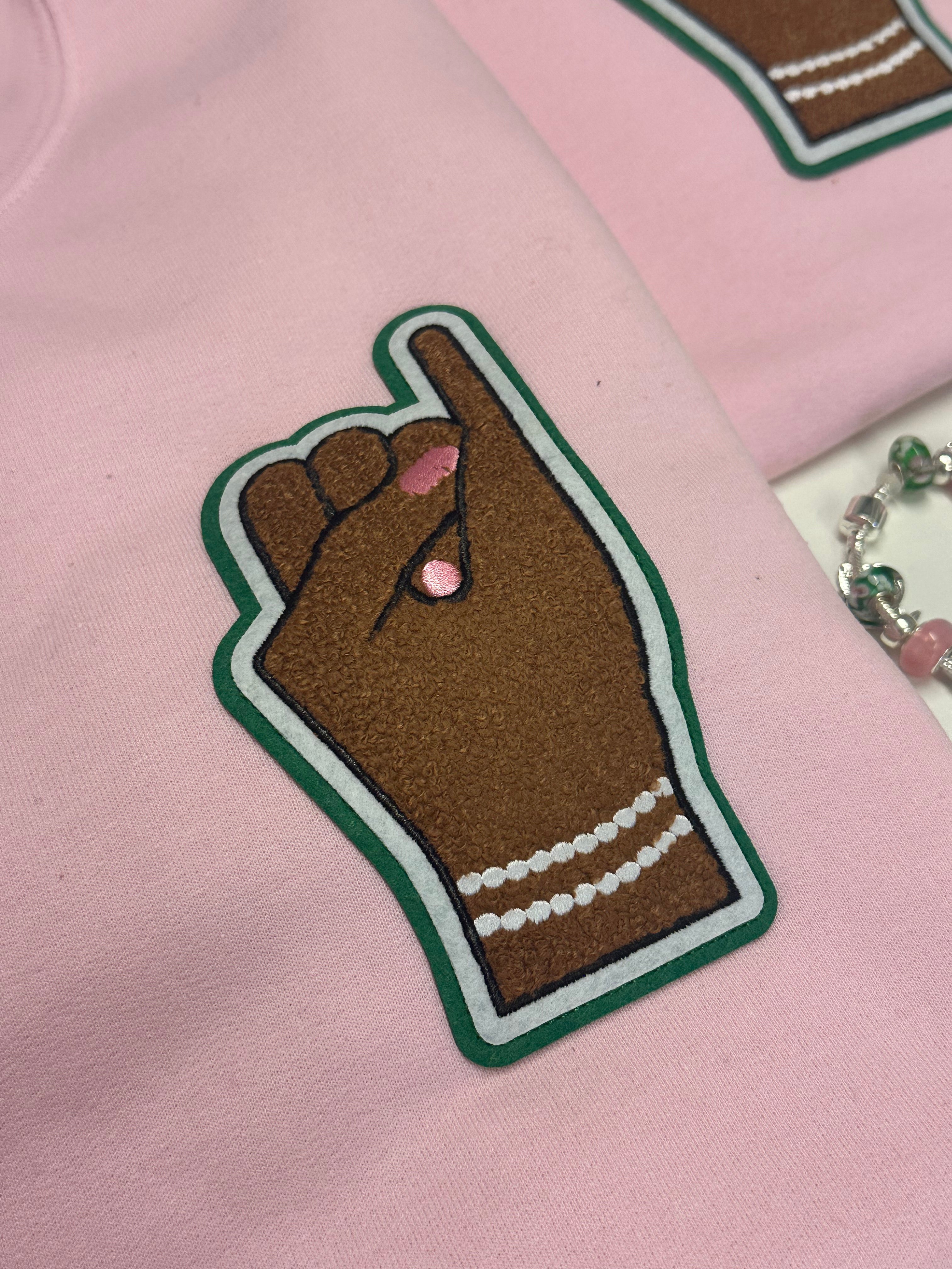 Alpha Kappa Alpha Chenille Pinky