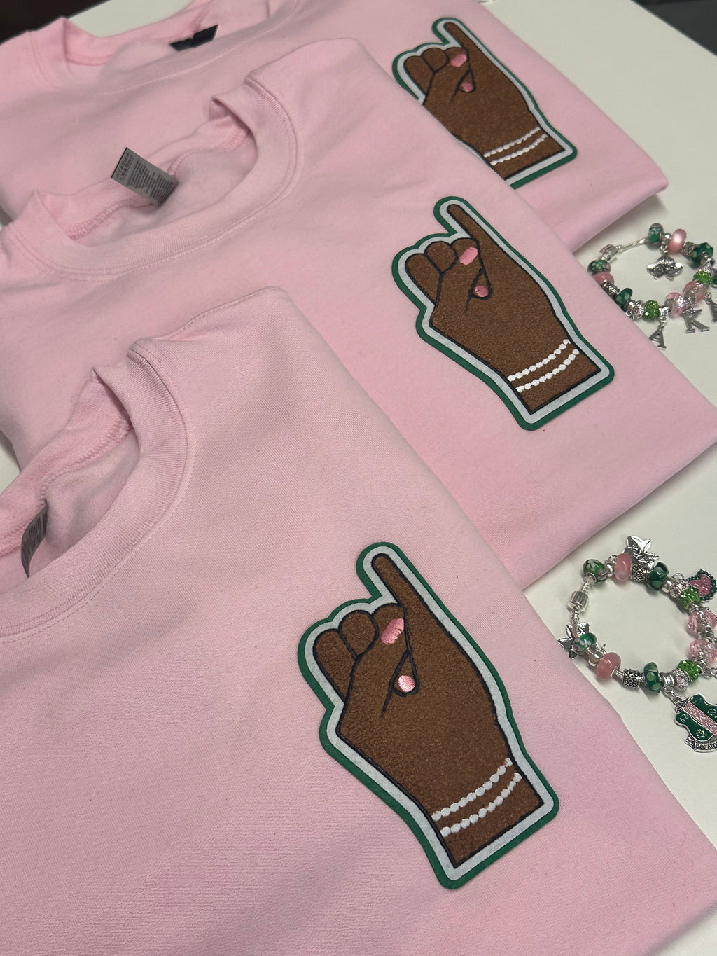 Alpha Kappa Alpha Chenille Pinky