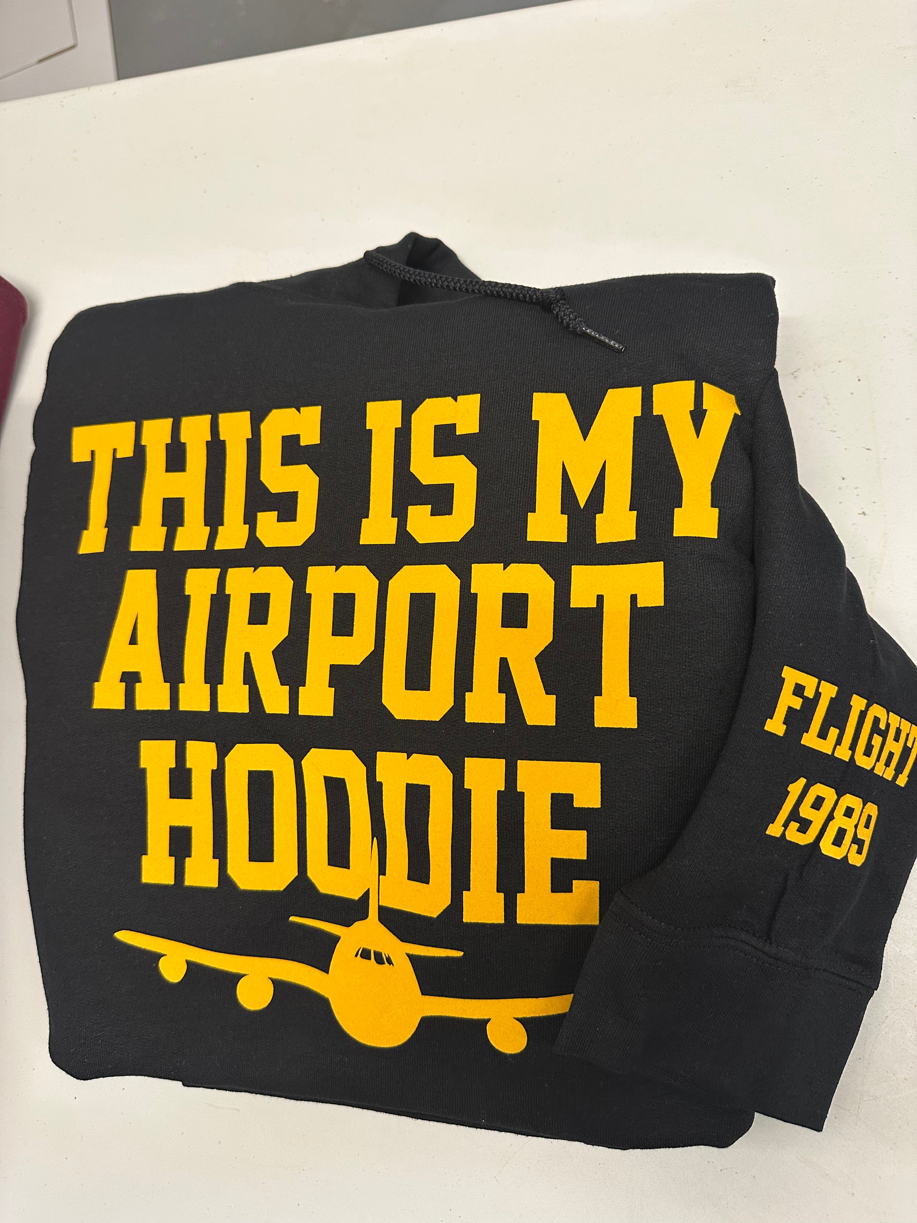 AIRPORT HOODIE- Omega Phi Beta