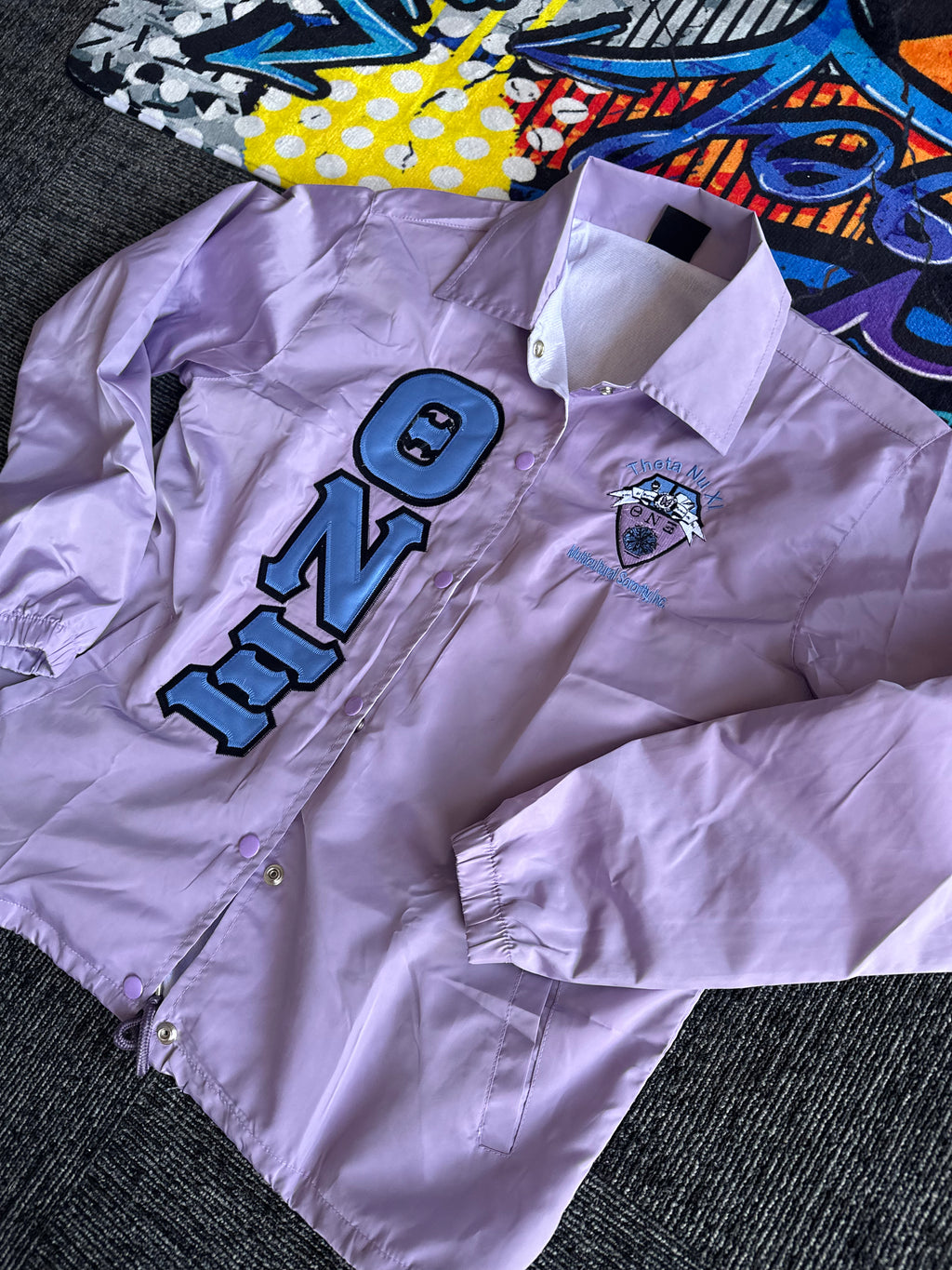THETA NU XI - LINE JACKET