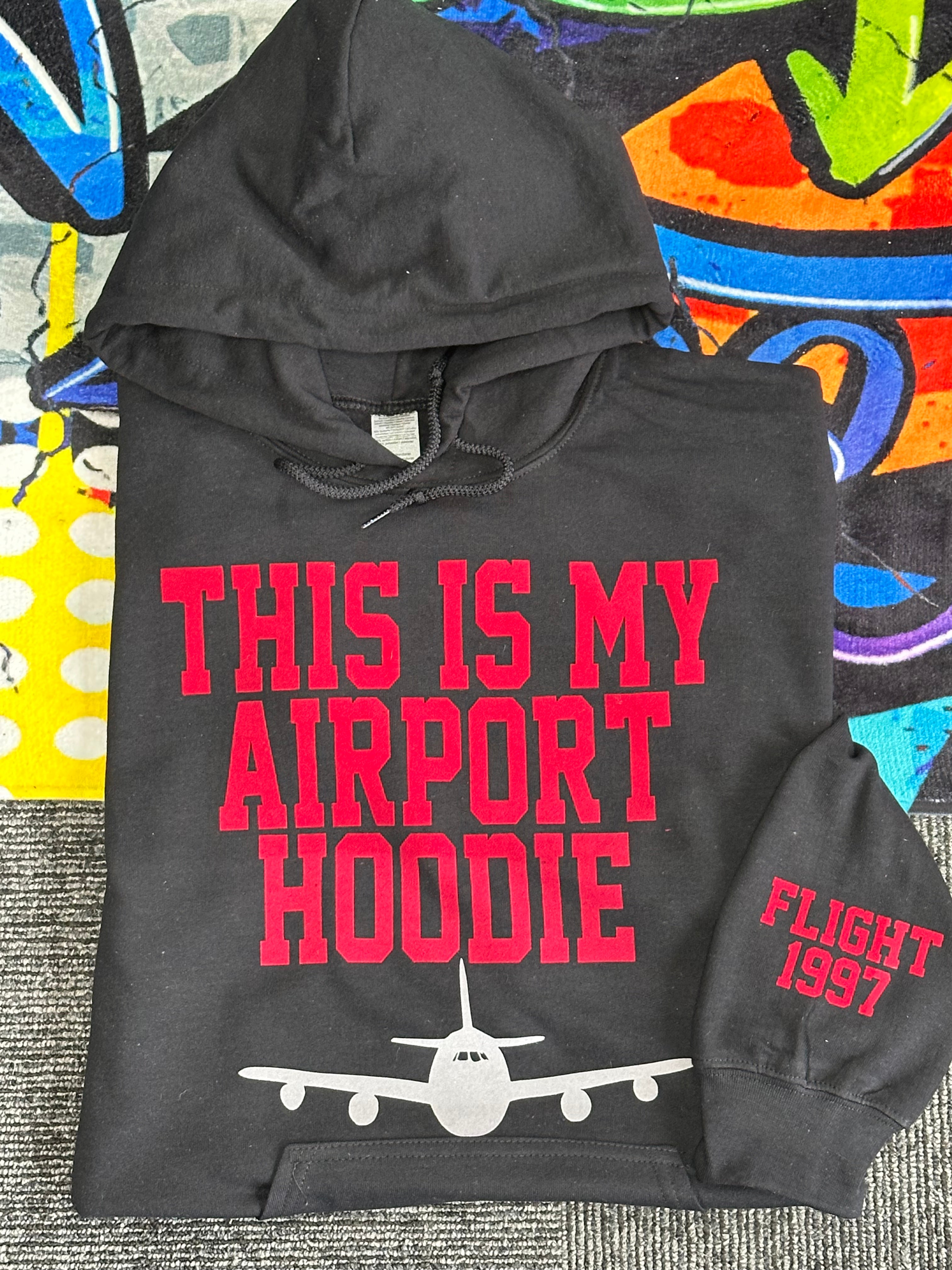 Delta Xi Nu- THIS IS MY AIRPORT HOODIE