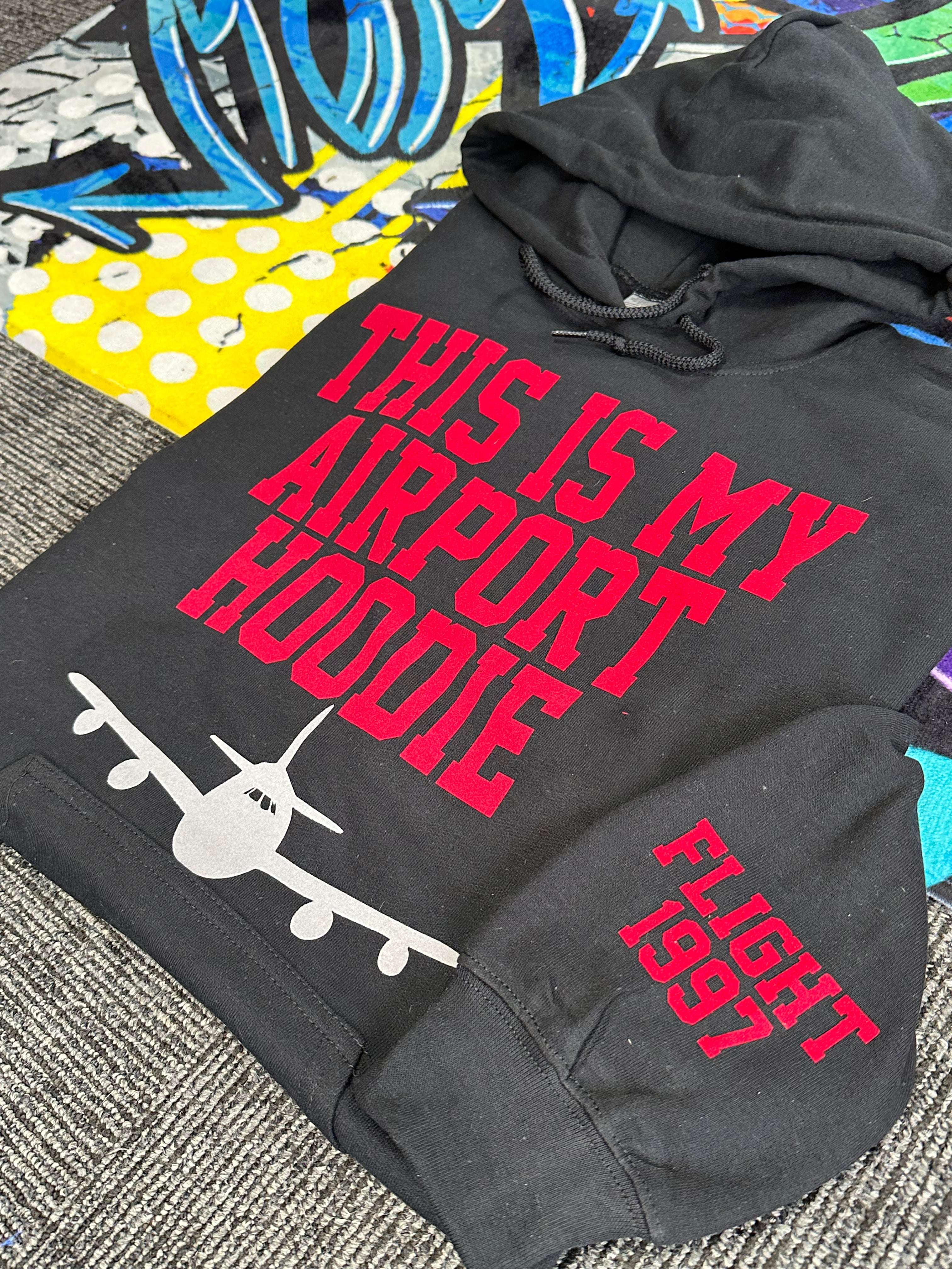 Delta Xi Nu- THIS IS MY AIRPORT HOODIE