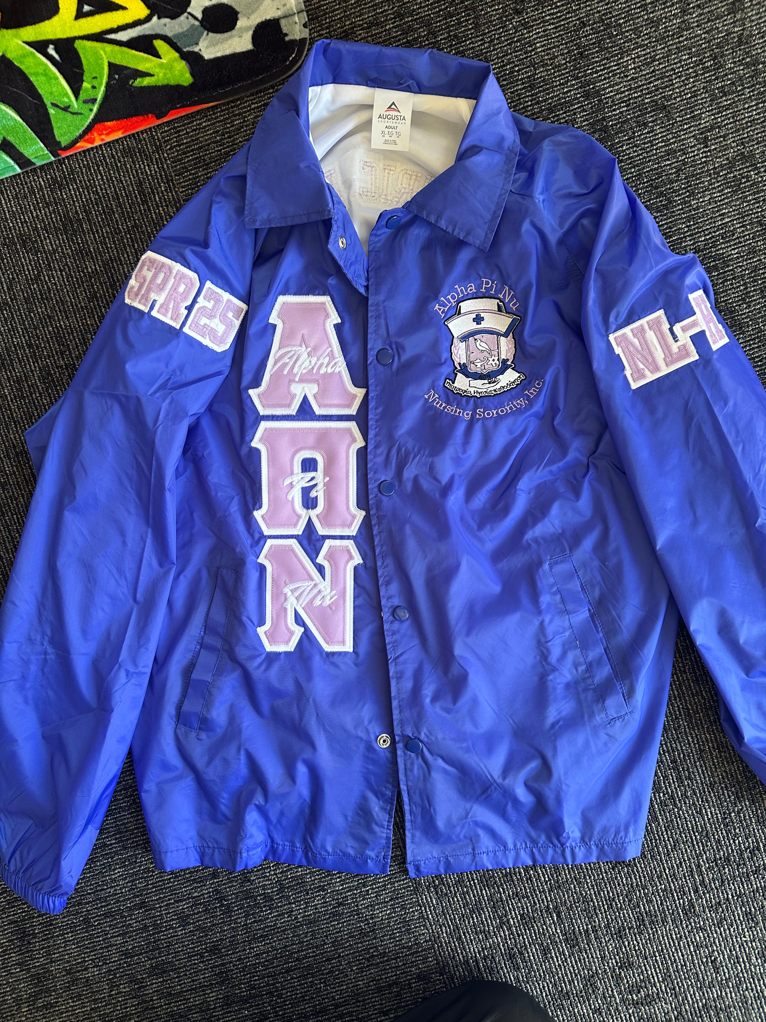 ALPHA PI NU - LINE JACKET