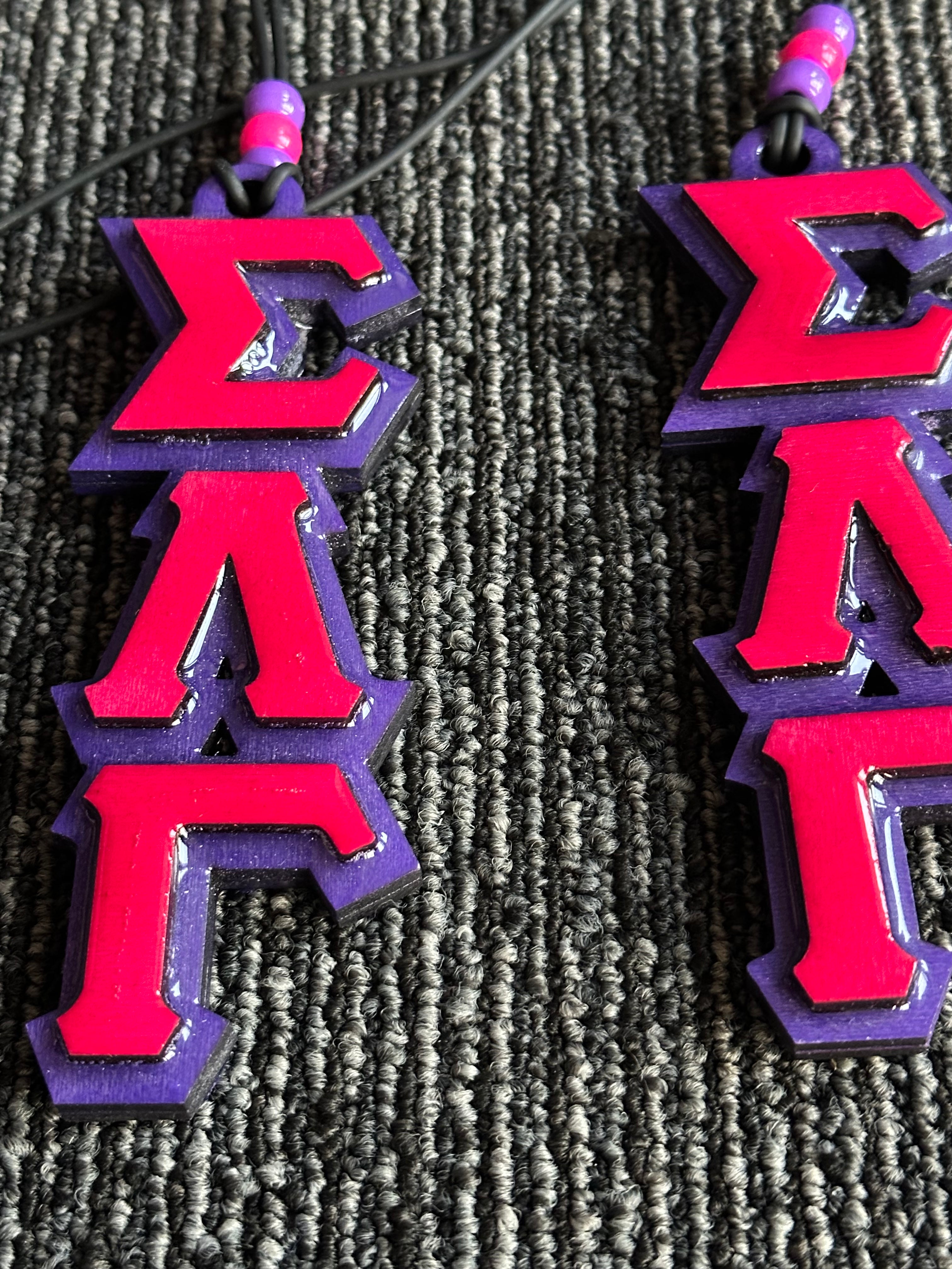 SIGMA LAMBDA GAMMA - WOODEN TIKI