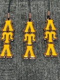LAMBDA UPSILON LAMBDA - GREEK LETTERED TIKI
