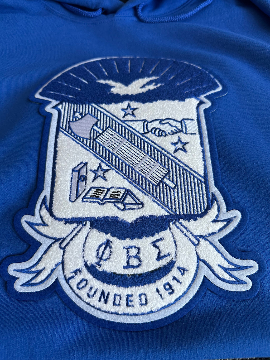 Phi Beta Sigma -Big chenille sweater
