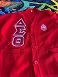 Delta Sigma Theta - wool Cardigan