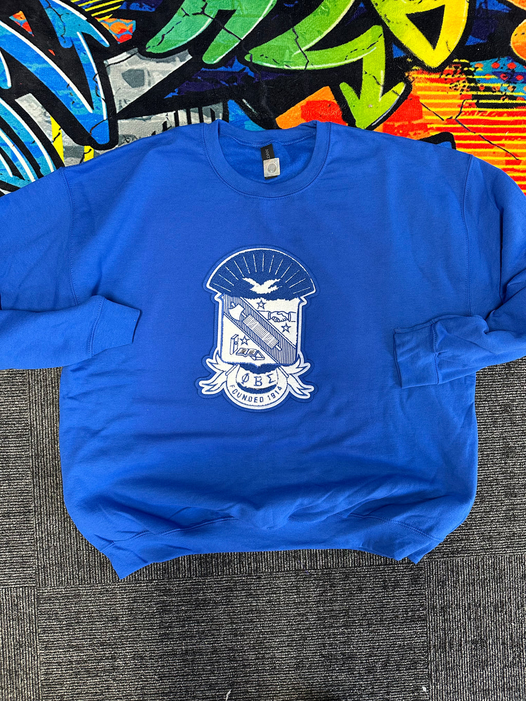 Phi Beta Sigma -Big chenille sweater