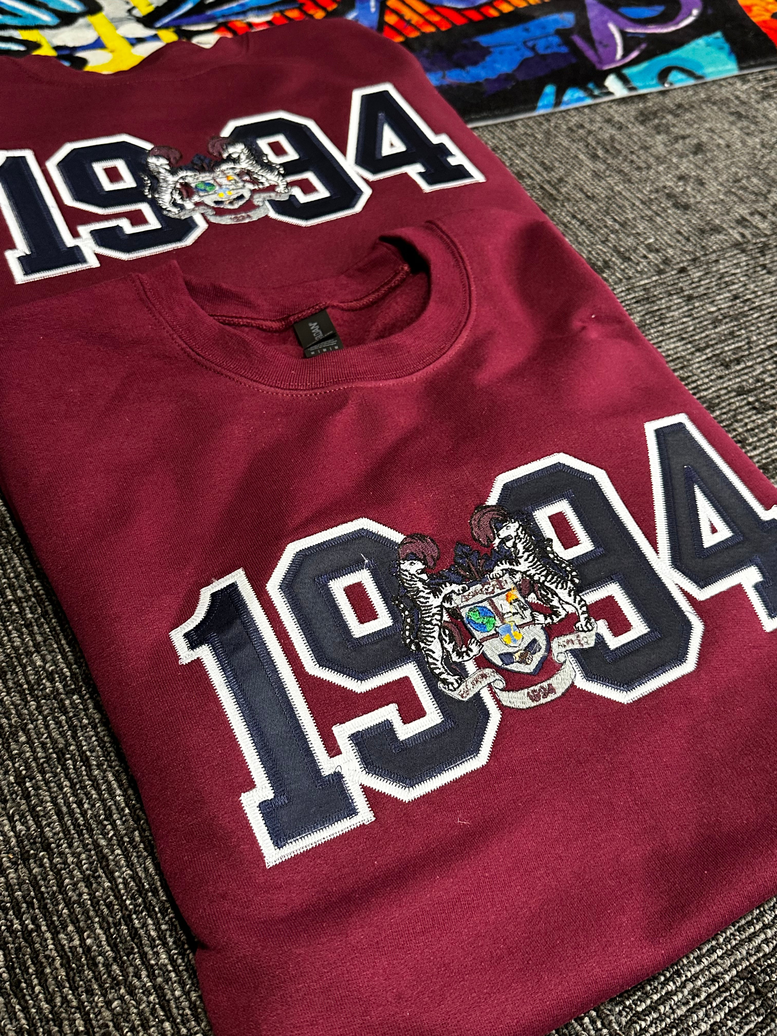 Delta Xi Phi - 1994 crewneck