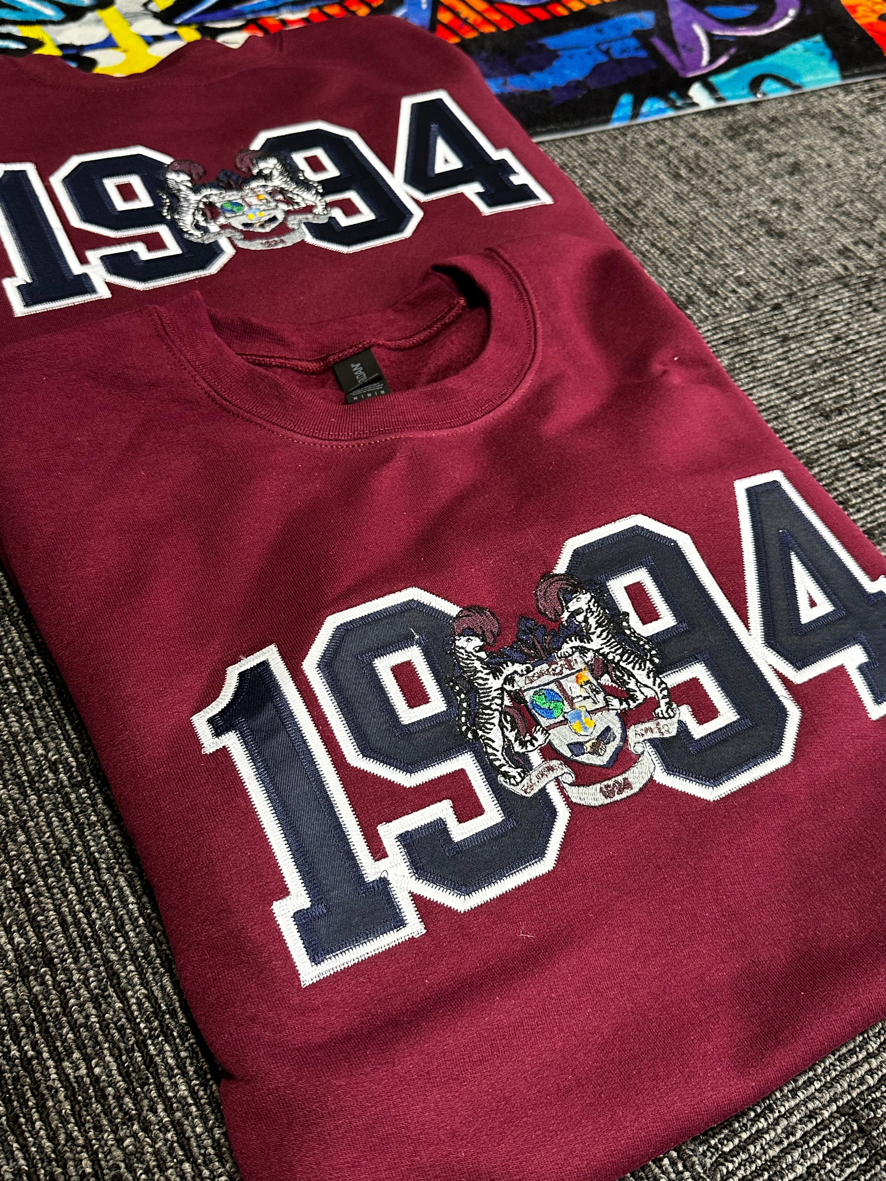 Delta Xi Phi - 1994 crewneck