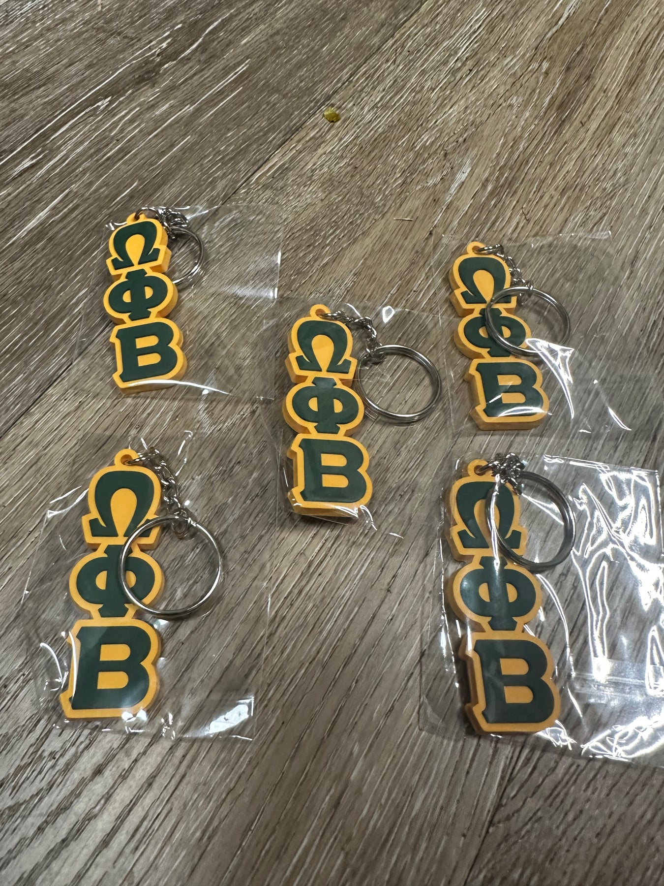 Beta Key Chain OMEGA PHI BETA - KEY CHAINS – graffitigreek