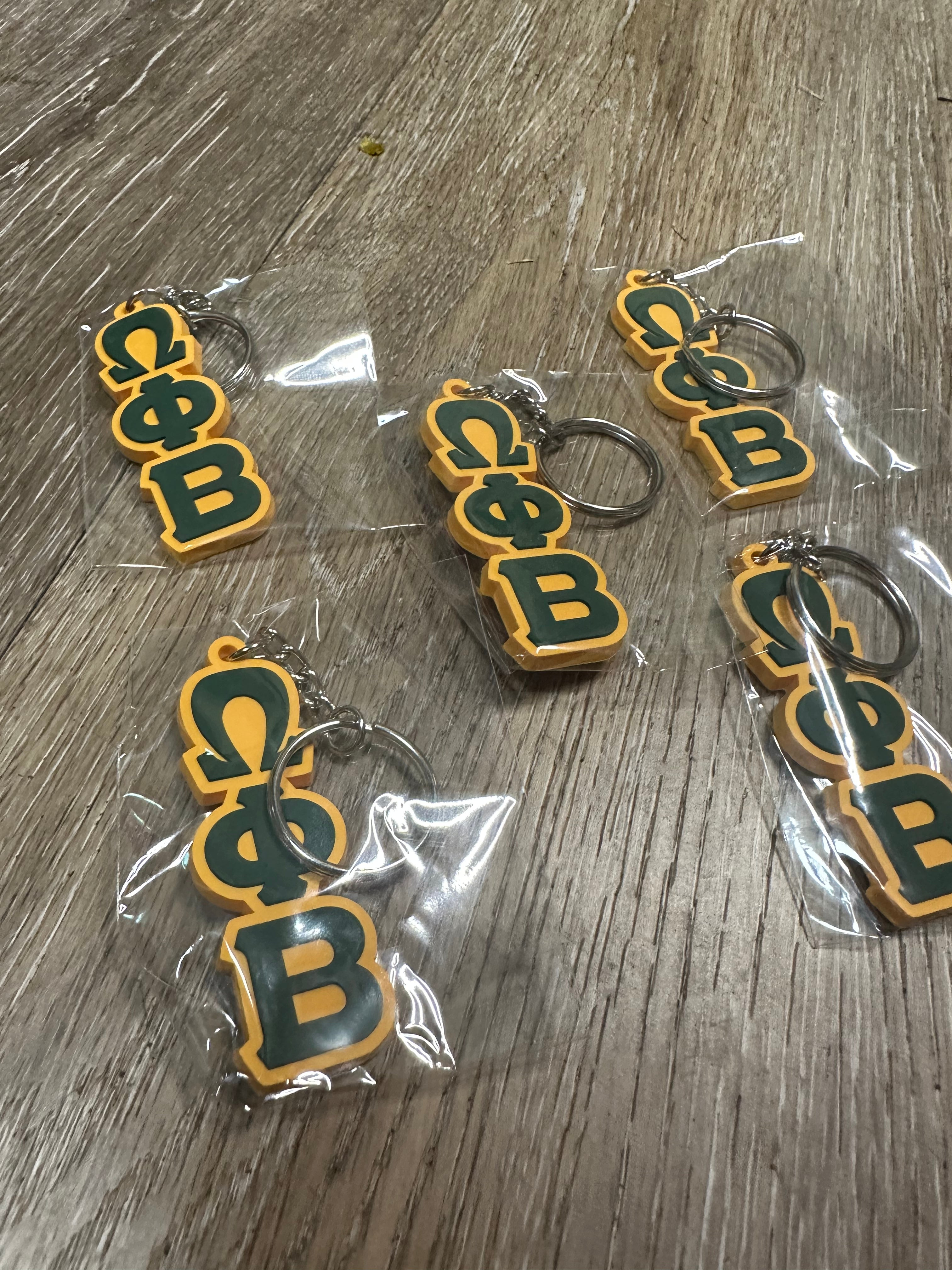 OMEGA PHI BETA - KEY CHAINS