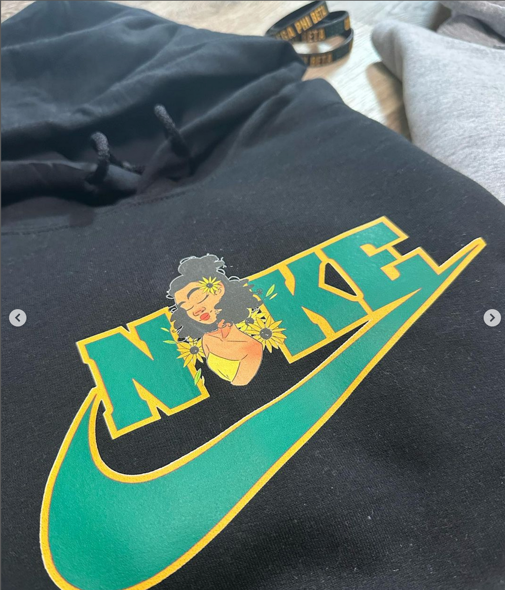 OMEGA PHI BETA N*KE HOODIE