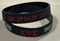 CHI UPSILON SIGMA - WRIST BANDS - NEW!!
