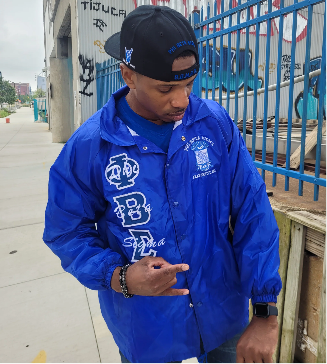 PHI BETA SIGMA - LINE JACKET