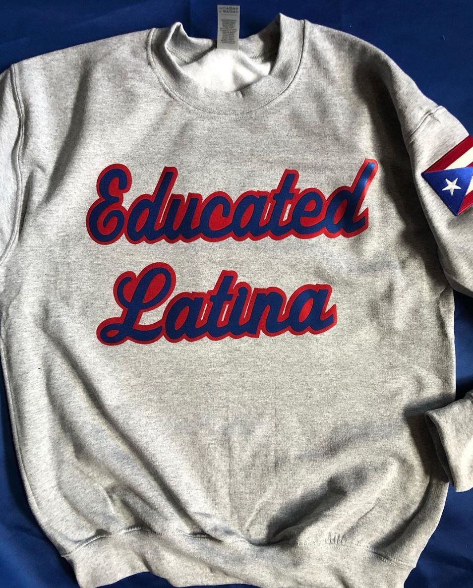 EDUCATED LATINA - graffitigreek