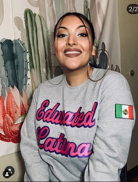 EDUCATED LATINA - graffitigreek