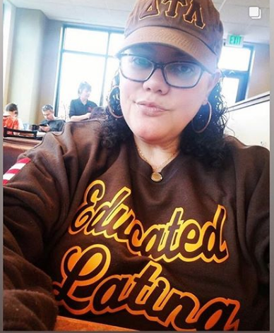 EDUCATED LATINA - graffitigreek