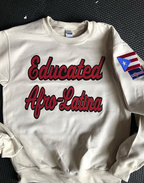EDUCATED LATINA - graffitigreek