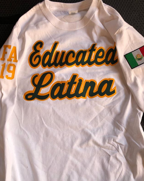 EDUCATED LATINA - graffitigreek