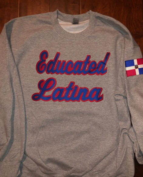 EDUCATED LATINA - graffitigreek