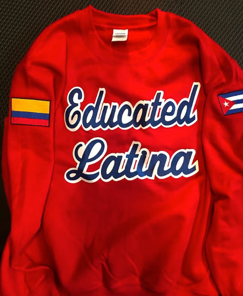 EDUCATED LATINA - graffitigreek