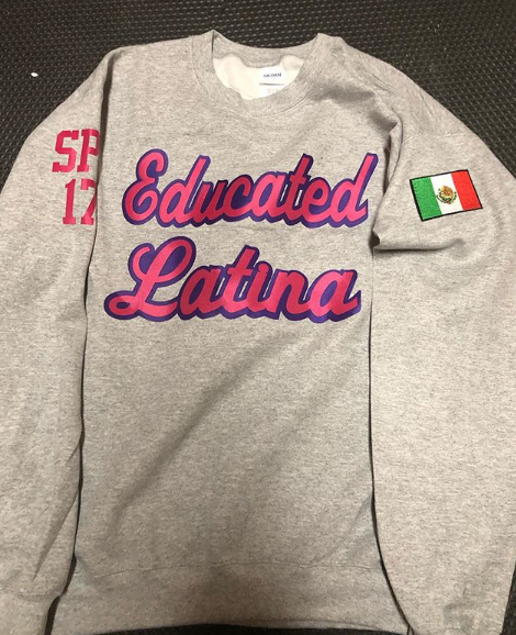 EDUCATED LATINA - graffitigreek