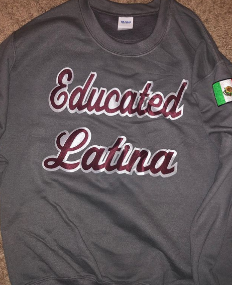 EDUCATED LATINA - graffitigreek
