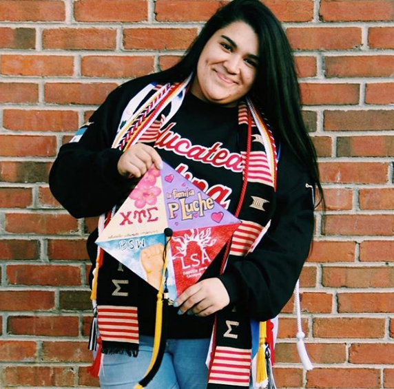 EDUCATED LATINA - graffitigreek