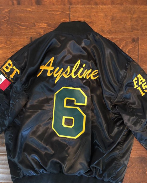 OMEGA PHI BETA SATIN BOMBER JACKET – graffitigreek