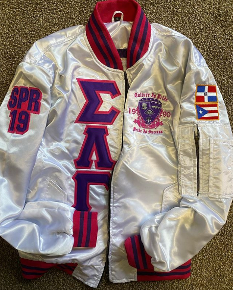 SIGMA LAMBDA GAMMA - SATIN BOMBER