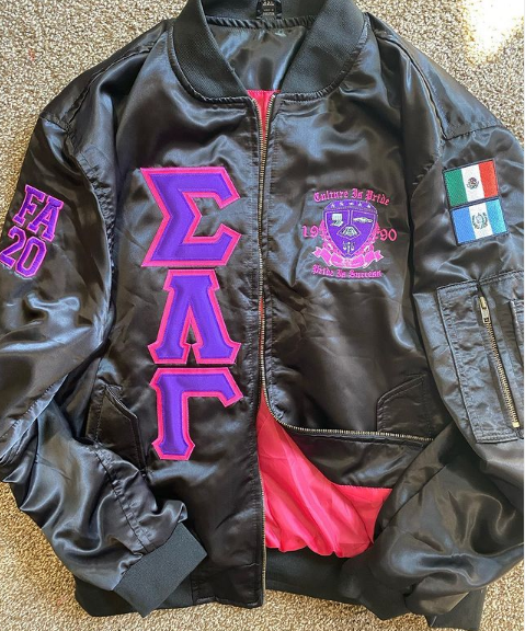 SIGMA LAMBDA GAMMA - SATIN BOMBER