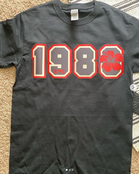 CHI UPSILON SIGMA 1980 T
