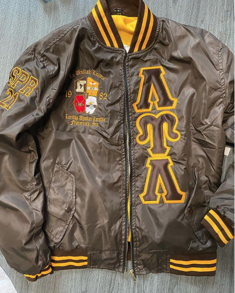 LAMBDA UPSILON LAMBDA - BOMBER JACKET