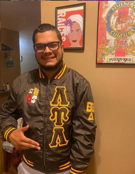 LAMBDA UPSILON LAMBDA - BOMBER JACKET