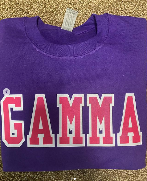 SIGMA LAMBDA GAMMA "GAMMA CREW NECK