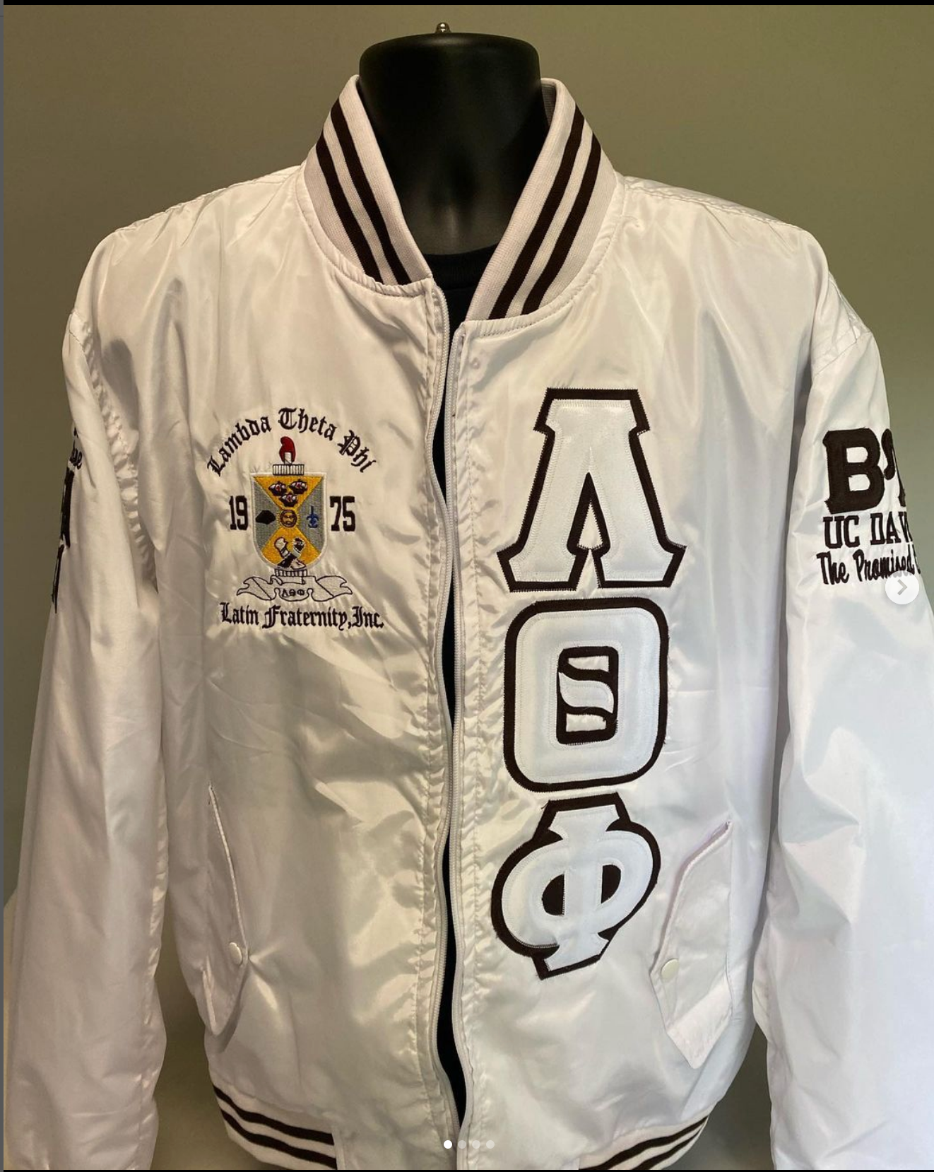 LAMBDA THETA PHI  BOMBER JACKET