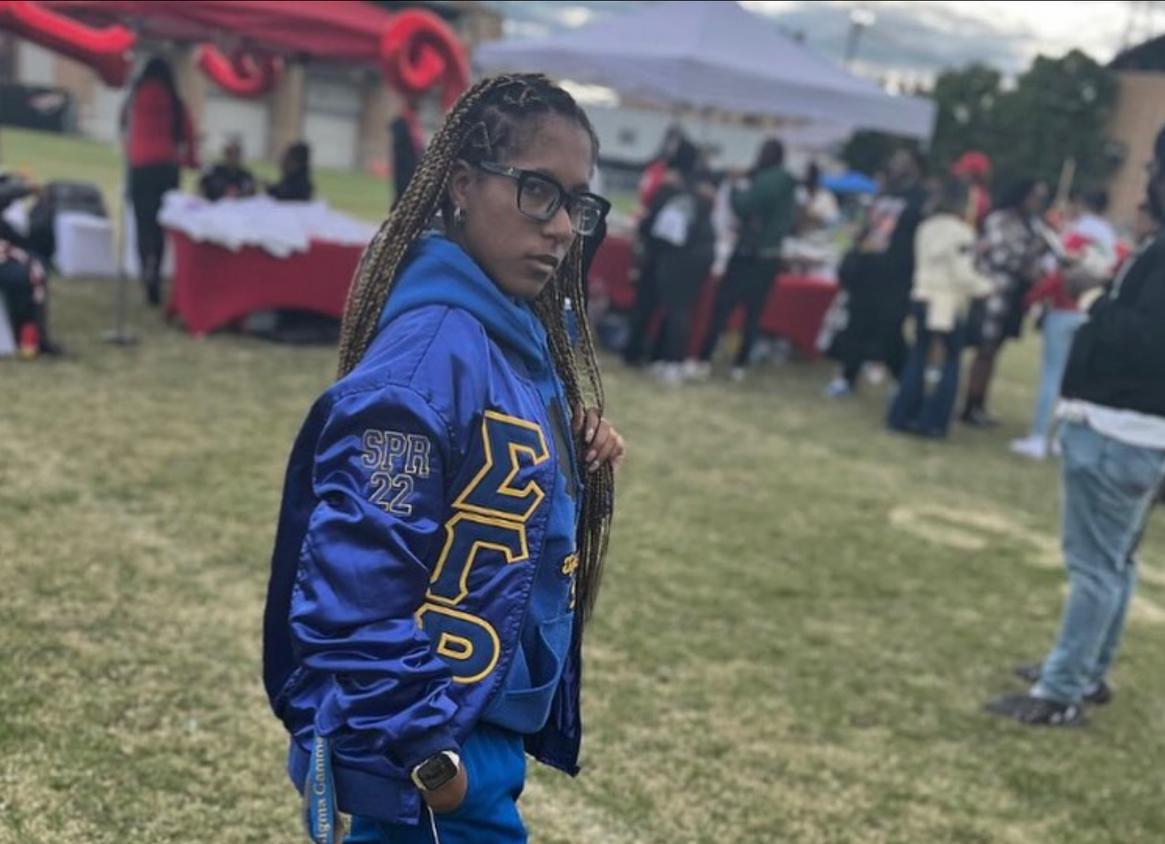 SIGMA GAMMA RHO - BOMBER JACKET