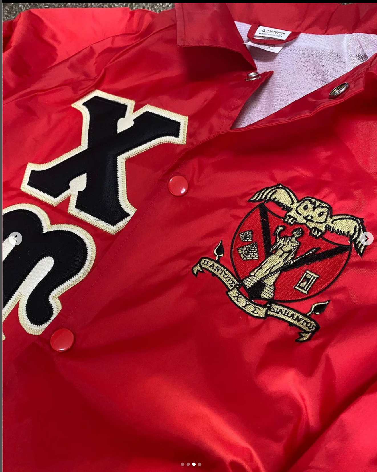 CHI UPSILON SIGMA - LINE JACKET