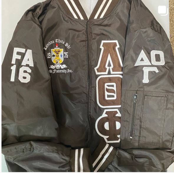 LAMBDA THETA PHI  BOMBER JACKET